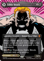 Eddie Brock (0233) (Borderless) [Marvel's Spider-Man] | Card Merchant Takapuna