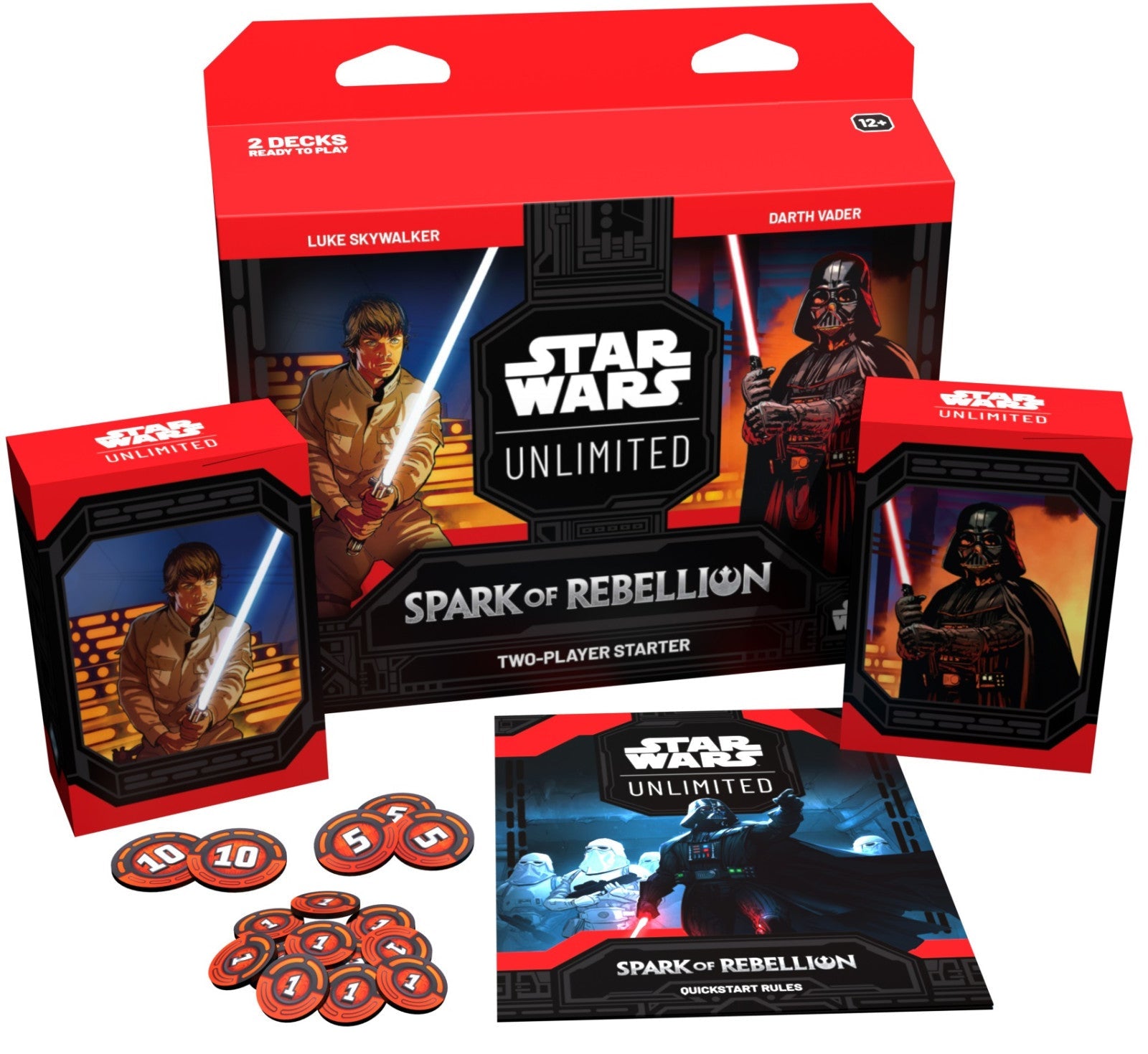 Star Wars Unlimited Two-Player Starter Deck - Spark of Rebellion | Card Merchant Takapuna