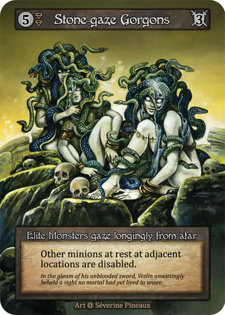 Stone-gaze Gorgons | Card Merchant Takapuna