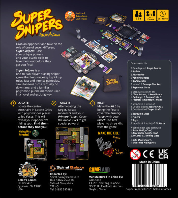Super Snipers | Card Merchant Takapuna
