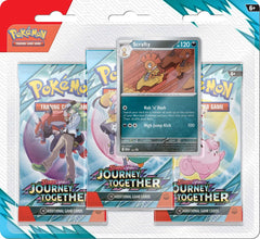 PKM 3-Pack Blister - Journey Together | Card Merchant Takapuna