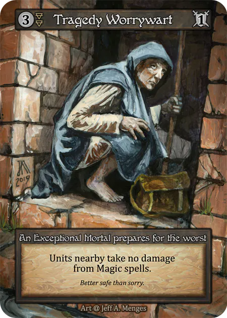 Tragedy Worrywart - Beta | Card Merchant Takapuna