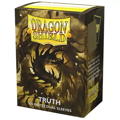Dragon Shield - Box 100 - Standard Size Dual Matte Truth | Card Merchant Takapuna