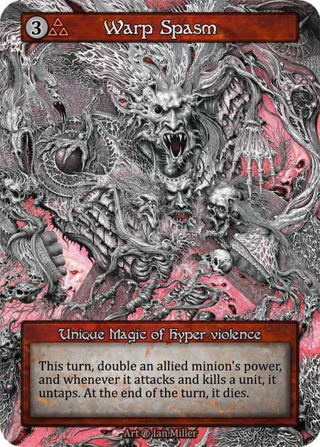 Warp Spasm - Beta | Card Merchant Takapuna