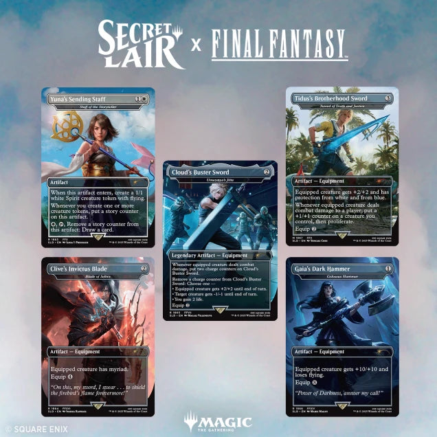 Secret Lair: Drop Series - Secret Lair x Final Fantasy: Weapons EN NON-FOIL | Card Merchant Takapuna
