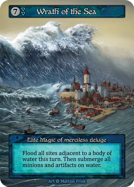 Wrath of the Sea - Beta | Card Merchant Takapuna