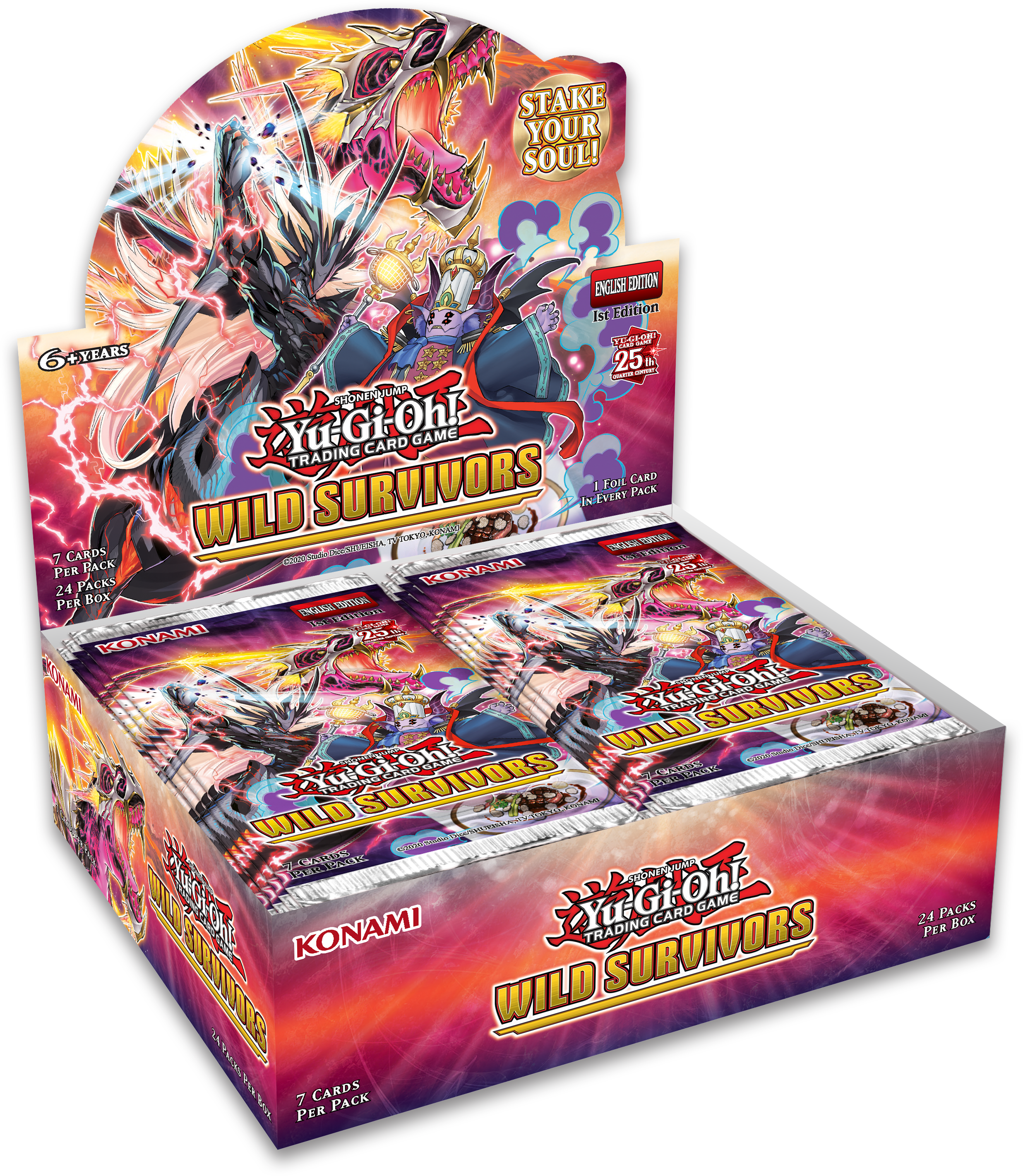 YGO Booster Box - Wild Survivors | Card Merchant Takapuna