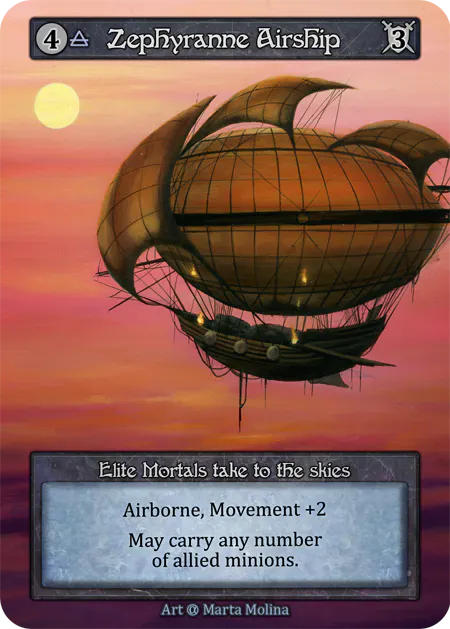 Zephyranne Airship - Beta | Card Merchant Takapuna