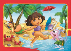 35 Piece Frame Tray Puzzle - Dora the Explorer | Card Merchant Takapuna