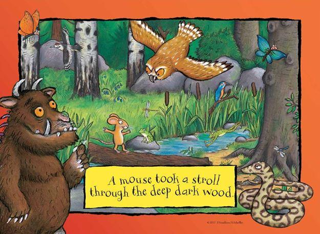 35 Piece Frame Tray Puzzle - The Gruffalo | Card Merchant Takapuna