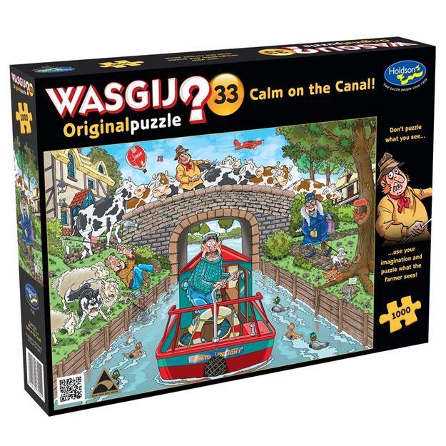 Wasjig 1000 Piece 33 - Calm on the Canal | Card Merchant Takapuna
