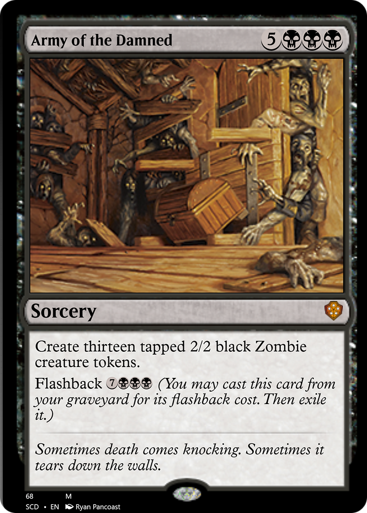 Army of the Damned [Starter Commander Decks] | Card Merchant Takapuna