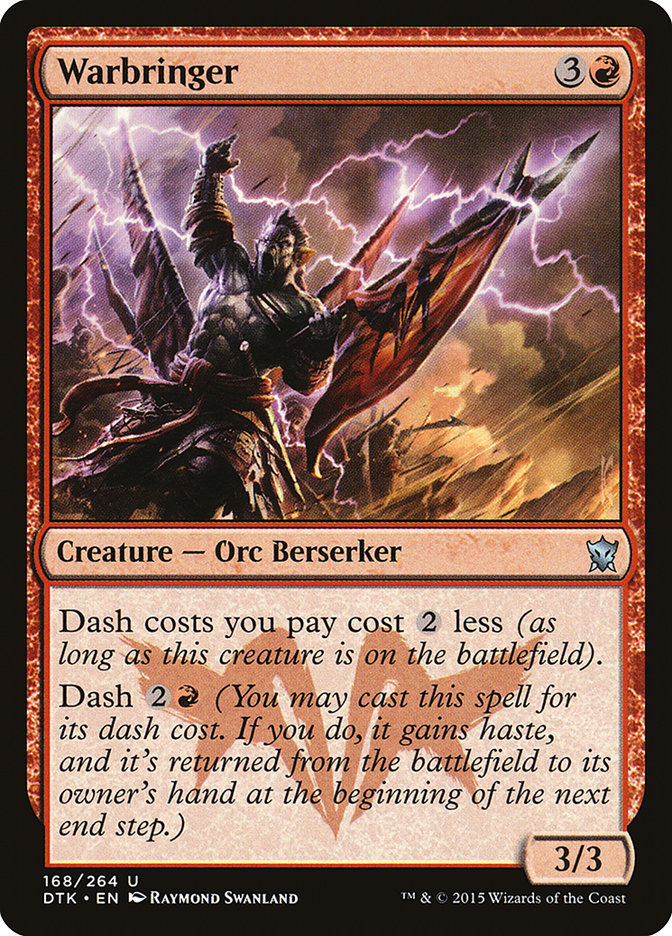 Warbringer [Dragons of Tarkir] | Card Merchant Takapuna