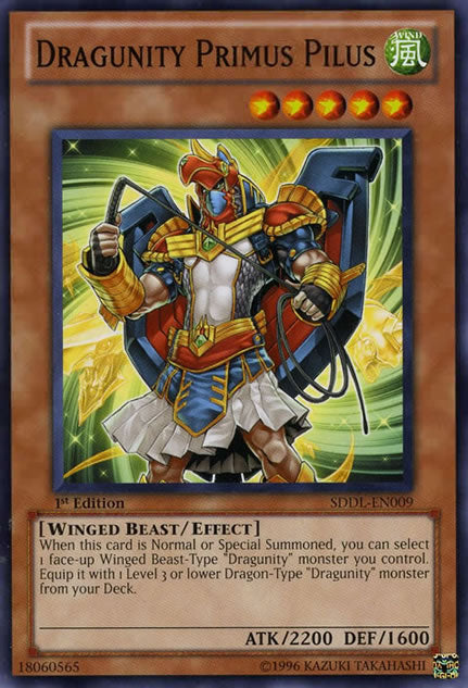 Dragunity Primus Pilus [SDDL-EN009] Common | Card Merchant Takapuna