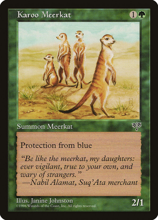 Karoo Meerkat [Mirage] | Card Merchant Takapuna