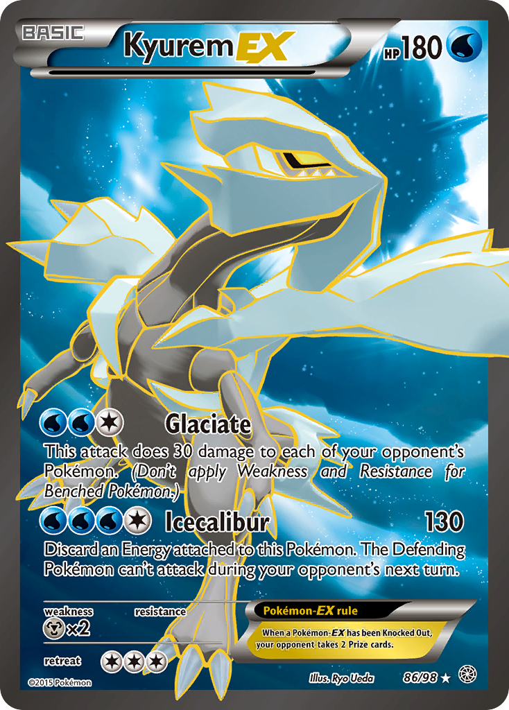 Kyurem EX (86/98) [XY: Ancient Origins] | Card Merchant Takapuna