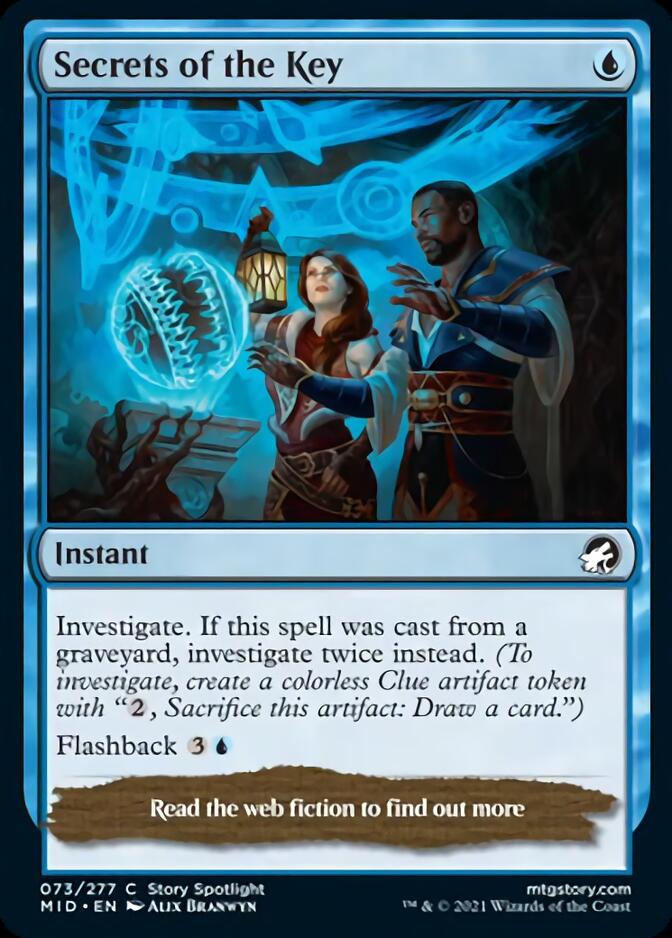 Secrets of the Key [Innistrad: Midnight Hunt] | Card Merchant Takapuna