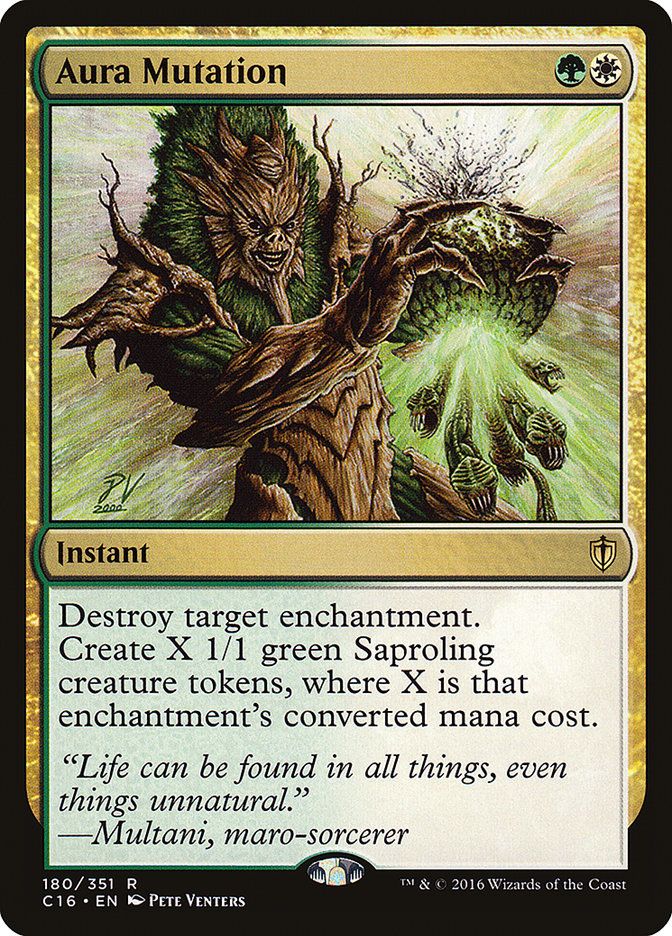 Aura Mutation [Commander 2016] | Card Merchant Takapuna