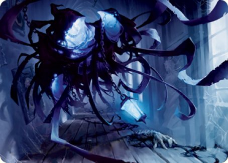 Spectral Adversary Art Card [Innistrad: Midnight Hunt Art Series] | Card Merchant Takapuna