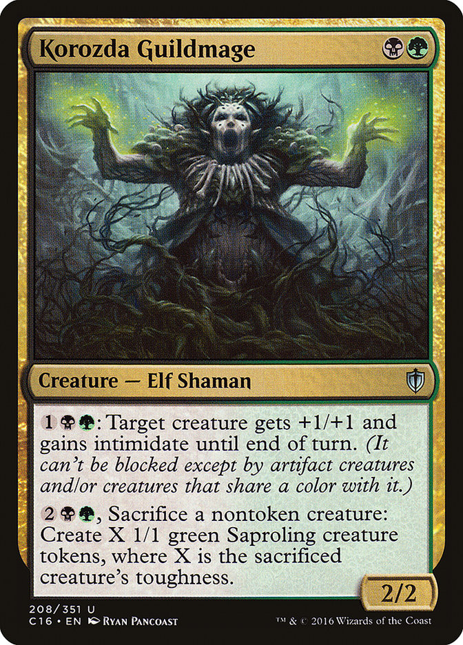 Korozda Guildmage [Commander 2016] | Card Merchant Takapuna