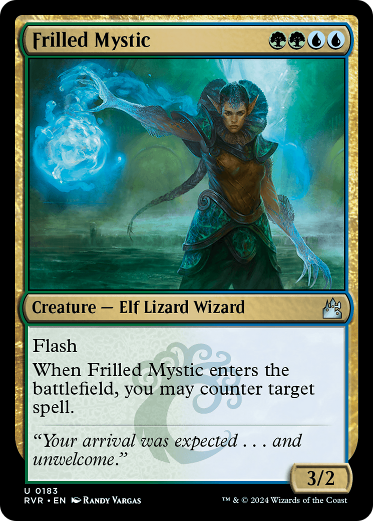 Frilled Mystic [Ravnica Remastered] | Card Merchant Takapuna