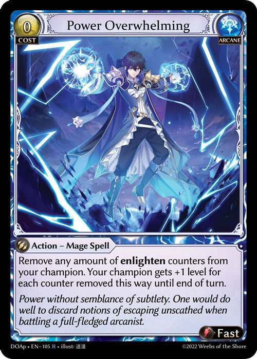 Power Overwhelming (105) [Dawn of Ashes: Prelude] | Card Merchant Takapuna