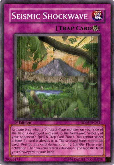 Seismic Shockwave [SD09-EN031] Common | Card Merchant Takapuna