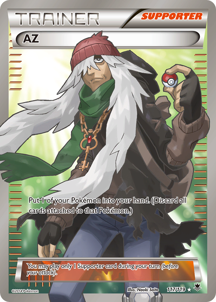 AZ (117/119) [XY: Phantom Forces] | Card Merchant Takapuna