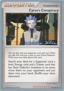 Cyrus's Conspiracy (105/127) (Luxdrill - Stephen Silvestro) [World Championships 2009] | Card Merchant Takapuna