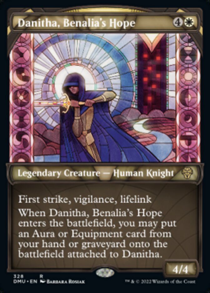 Danitha, Benalia's Hope (Showcase Textured) [Dominaria United] | Card Merchant Takapuna