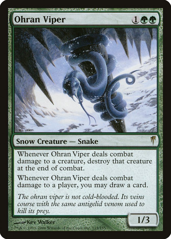 Ohran Viper [Coldsnap] | Card Merchant Takapuna