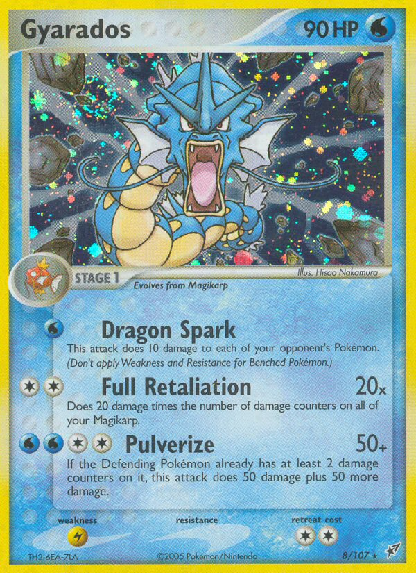 Gyarados (8/107) [EX: Deoxys] | Card Merchant Takapuna