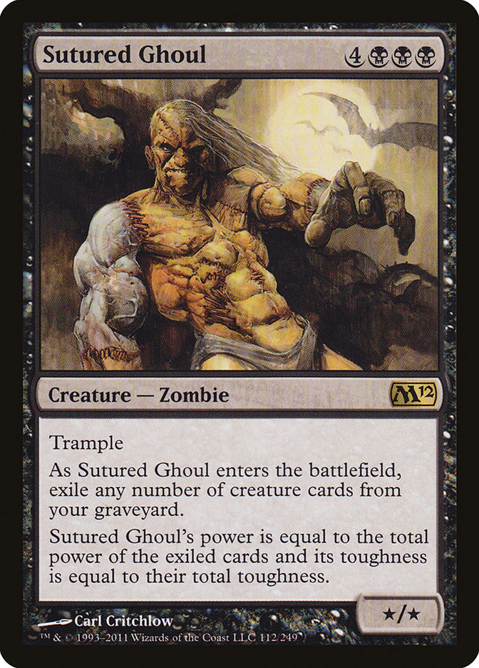 Sutured Ghoul [Magic 2012] | Card Merchant Takapuna