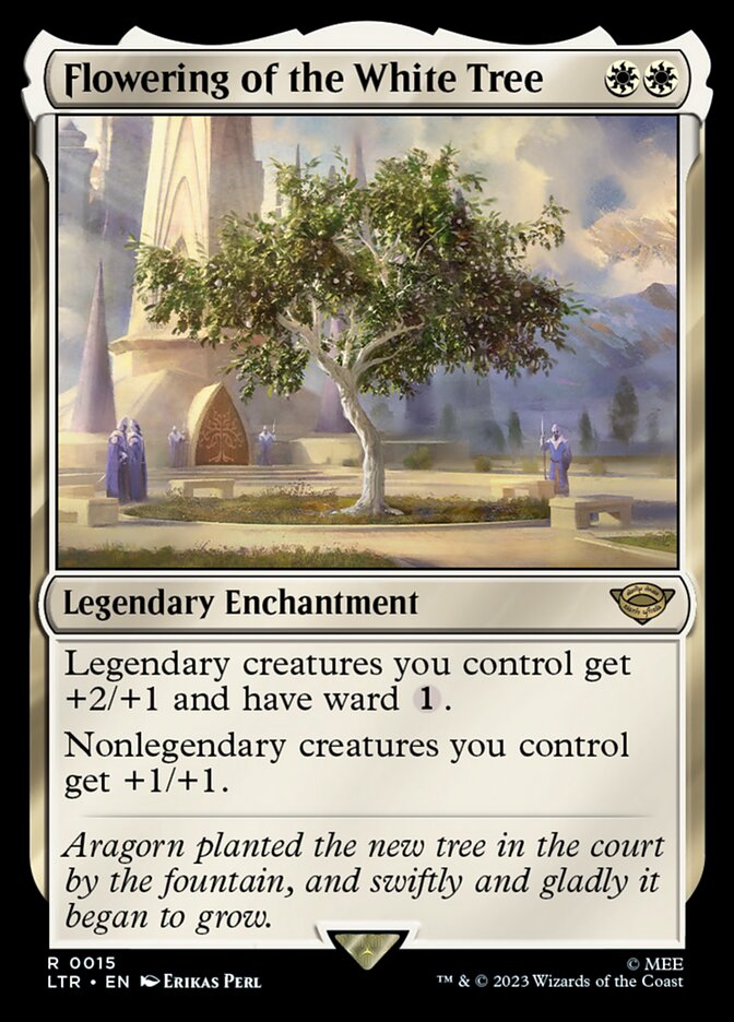 Flowering of the White Tree [The Lord of the Rings: Tales of Middle-Earth] | Card Merchant Takapuna