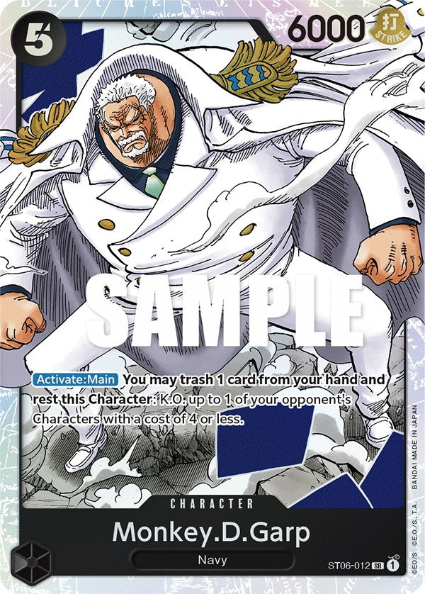 Monkey.D.Garp [Starter Deck: Absolute Justice] | Card Merchant Takapuna