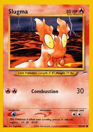 Slugma (82/105) [Neo Destiny Unlimited] | Card Merchant Takapuna