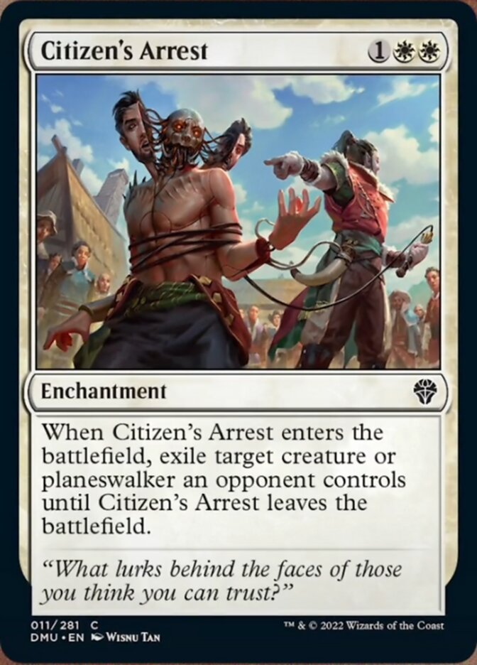 Citizen's Arrest [Dominaria United] | Card Merchant Takapuna