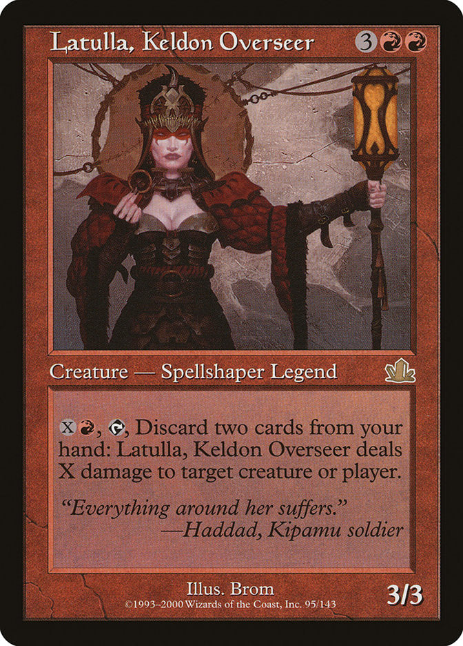 Latulla, Keldon Overseer [Prophecy] | Card Merchant Takapuna