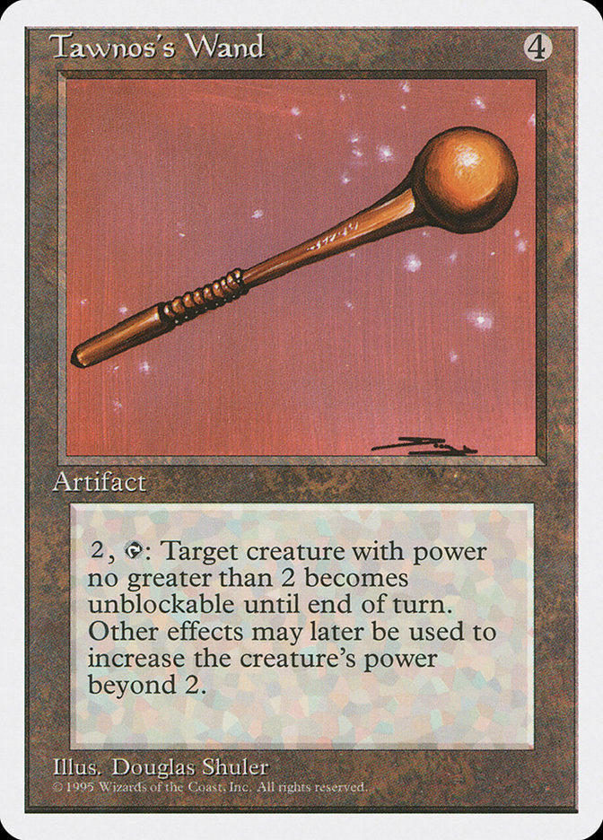 Tawnos's Wand [Fourth Edition] | Card Merchant Takapuna