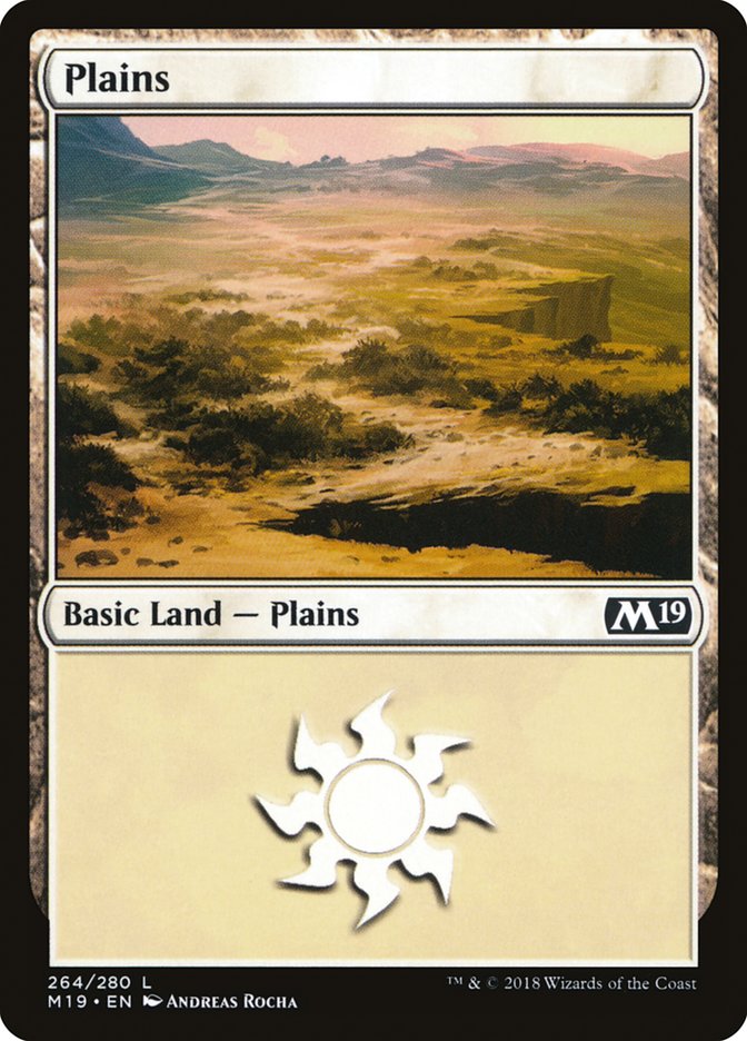Plains (264) [Core Set 2019] | Card Merchant Takapuna