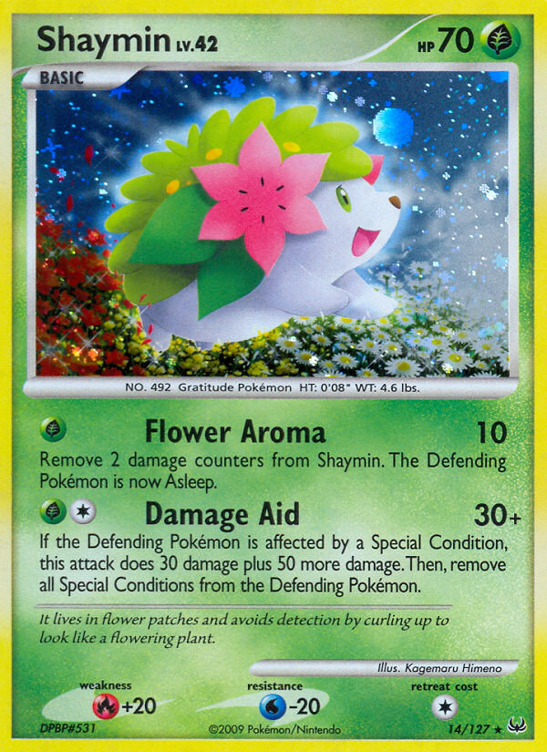 Shaymin (14/127) [Platinum: Base Set] | Card Merchant Takapuna