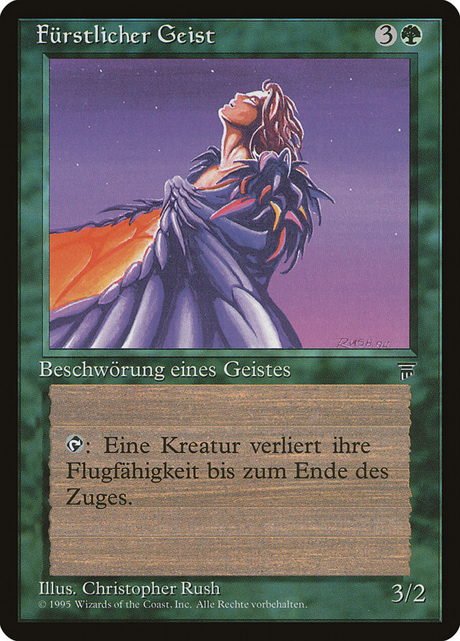 Radjan Spirit (German) - "Furstlicher Geist" [Renaissance] | Card Merchant Takapuna