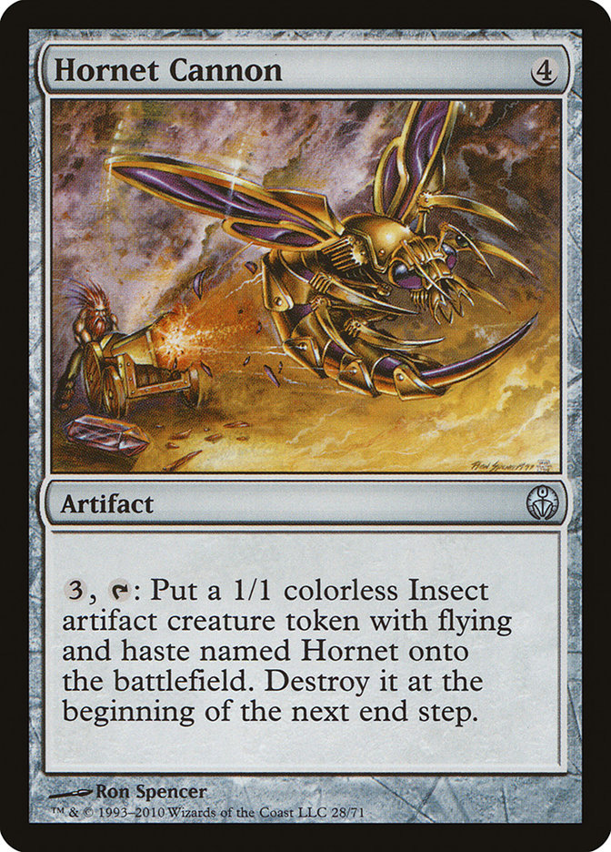 Hornet Cannon [Duel Decks: Phyrexia vs. the Coalition] | Card Merchant Takapuna