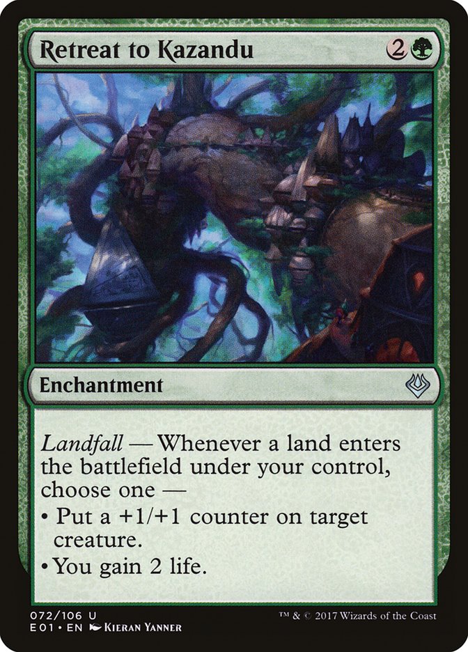 Retreat to Kazandu [Archenemy: Nicol Bolas] | Card Merchant Takapuna