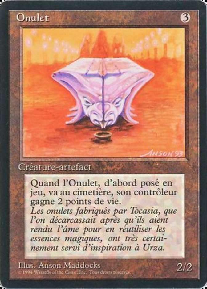 Onulet [Foreign Black Border] | Card Merchant Takapuna