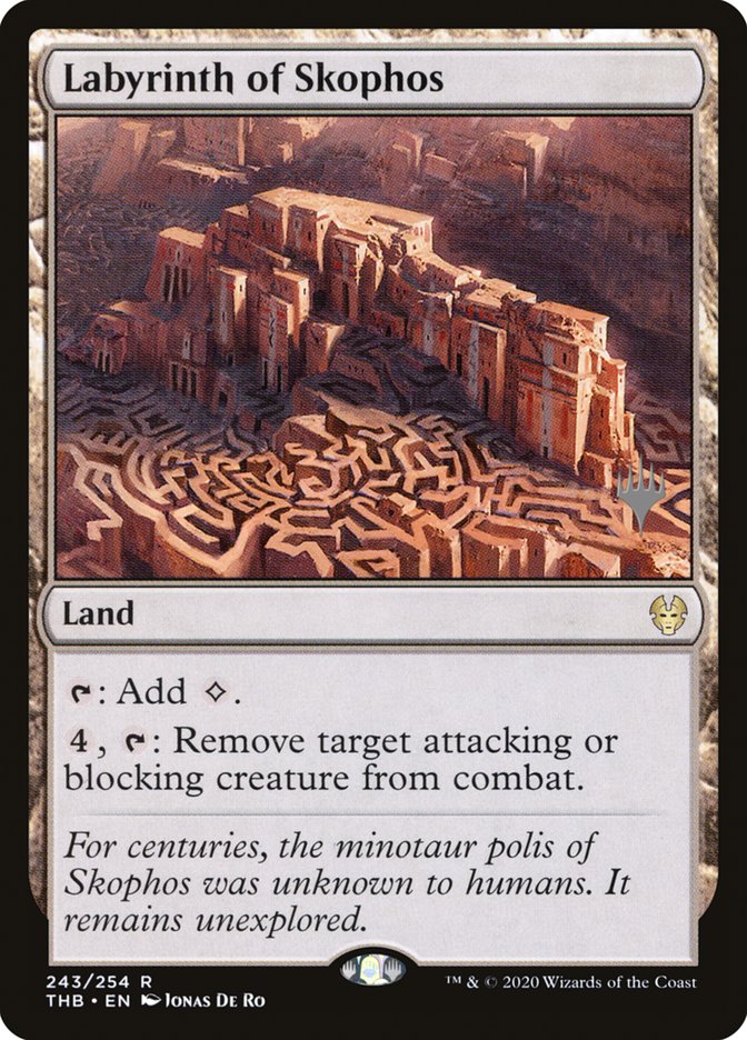 Labyrinth of Skophos (Promo Pack) [Theros Beyond Death Promos] | Card Merchant Takapuna