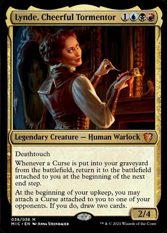 Lynde, Cheerful Tormentor [Innistrad: Midnight Hunt Commander] | Card Merchant Takapuna