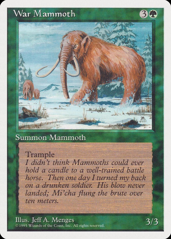 War Mammoth [Rivals Quick Start Set] | Card Merchant Takapuna