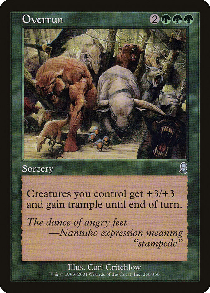 Overrun [Odyssey] | Card Merchant Takapuna