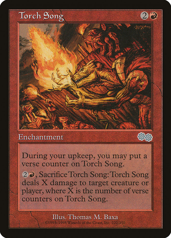 Torch Song [Urza's Saga] | Card Merchant Takapuna